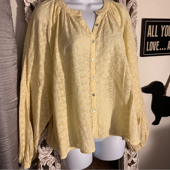 Free people eyelet blouse - Picture 8 of 13